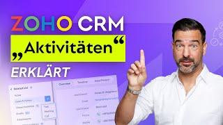 Zoho CRM: Aktivitäten erklärt