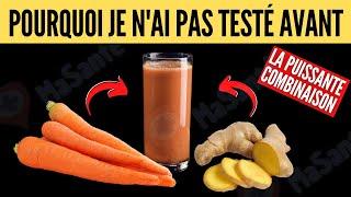  6 Bénéfices du Jus de Carotte et Gingembre pour votre Santé