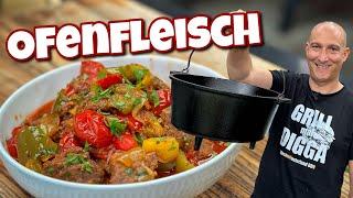 Ofenfleisch aus dem Dutch Oven - richtig einfach! - Westmünsterland BBQ