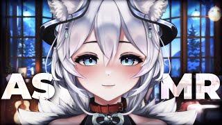 Sleepy Cuddles From Your Pet【3DIO ASMR】 ️ || Dog Girl RP, Fluffy, Sniffa, F4A