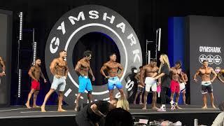 Men's Physique Prejudging - Callouts - Cengiz Rahmioglu and others