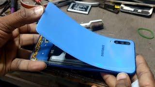 Samsung a70 back glass replacement | Samsung a70 disassembly