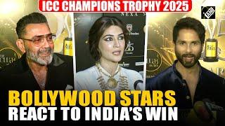 From Shahid Kapoor, Bobby Deol and Kriti Sanon… Bollywood stars react to India’s win at IIFA 2025