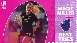 Leading the new generation of Black Ferns | Jorja Miller | Top Tries from SVNS 2023/24