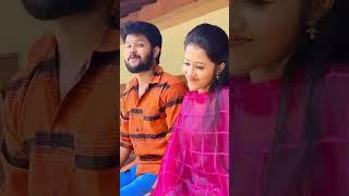 ഓരോ ഷോട്ട് കഴിയുമ്പോഴും ഞാൻ ഓടുകാരുന്നു.. എനിക്ക് നാണമാ  #making #bts #achusugandh #santhwanam
