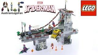 Lego SpiderMan 76057 Spider-Man Web Warriors Ultimate Bridge Battle - Lego Speed Build Review