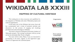 Wikidata Lab XXXII: Mapping of Cultural Heritage