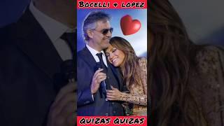 Old but beautiful ️  Andrea Bocelli & Jennifer Lopez #jlo #quizás #andreabocelli