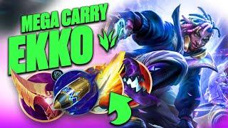 EKKO JUNGLE: Hard Carry & WIN Despite Losing Lanes! | Season 14 Jungle Guide