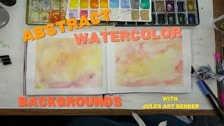 Effortless Abstract Watercolor Backgrounds: Quick & Ready for Your Art Projects