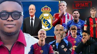 MAJOR MADRID CHANGES, BARCA DECISION, CHELSEA NOT CONTENT WITH..MAN UTD TO LET GO, CITY, LIVER AND..