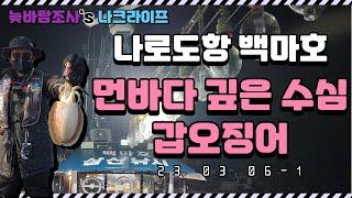 3월 6일 1편, 나로도항 심해 갑오징어(먼 바다 깊은 수심) 낚시 즐기기! 심해갑 선상 가짓줄 채비법 [채비법 Part 2]