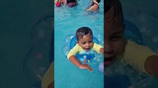 Fun in the Sun: Kids Splashing in Geelong's Child Swim Pool