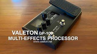 Valeton: GP-100 Multi-Effects Processor
