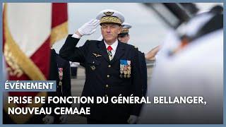 Prise de fonction du général Bellanger, nouveau CEMAAE