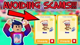 HOW TO *NEVER* BE SCAMMED AGAIN IN PET SWARM SIMULATOR!!!