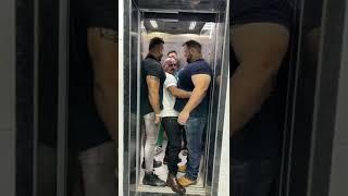 Prank on lift