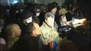 Пикет у Верховной Рады.Парламентёр //03.02.2015