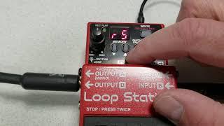 Boss RC-3 Loop Station vid 7 - rhythm tracks