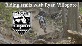 Riding single track with Ryan Villopoto