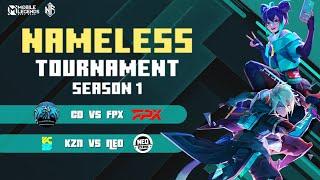 ROUND ONE DAY 1 | NAMELESS TOURNAMENT SEASON 1 | MLBB X NAMELESS | Mobile Legends