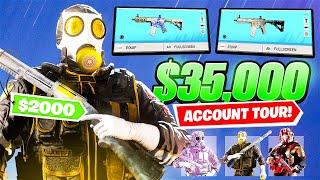 My $35,000 R6 Account tour... Rare Skins, Charms, Headgears, and Uniforms.