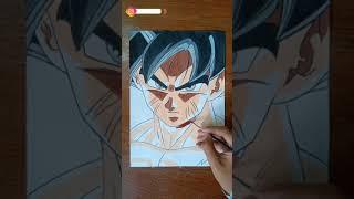 Drawing Goku Ultra Instinct | Dragon Ball Super Art