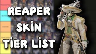 The ULTIMATE Reaper Skin Tier List for Overwatch 2