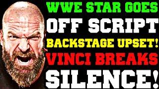 WWE News! WWE Star GOES OFF SCRIPT, Backstage UPSET! John Cena RETURN! Giovanni Vinci Breaks Silence