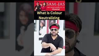 What is Colour Neutralizing Colour by Jas Sir From Sam and Jas Hair Makeup Academy Mumbai