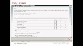 uCertify CGEIT Practice test