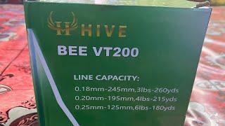 Unboxing reel pancing HIVE BEE VT200