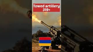 Azerbaijan vs Armenia military power 2022 towed artillery #armeniavsazerbaijan #military Uc adda