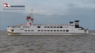 Wagenborg Ferry Struggles to Dock Due to Strong Winds (4K60 HDR)