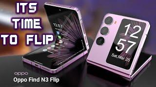 OPPO Find N3 Flip Unboxing And First Look,600K Folds, Dimensity 9200, Hasselblad Camera & More......