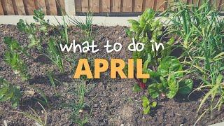 April | Growing Your Own Food