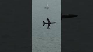  RAF Hawk T2 Flyby at Beachy Head Cliffs #shortsfeed #aviation #airforce