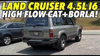 1996 Toyota Land Cruiser 4.5L I6 w/ HIGH FLOW CATS & BORLA PRO XS!