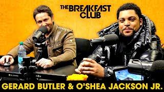 Gerard Butler & O'Shea Jackson Jr. On 'Den Of Thieves 2', 50 Cent, Kobe Bryant, California + More