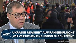 PUTINS KRIEG: Fahnenflucht aus Ukraine! Kiew reagiert! Botschafter in Deutschland nennt Details