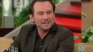 Christian Slater on The Bonnie Hunt Show Oct 09