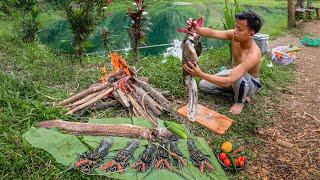 SOLO SPEARFISHING | BAKAR LOBSTER, BELUT LAUT DI SURGA TERSEMBUNYI TENGAH HUTAN KAKI RINJANI