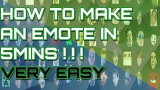 How to make an emote in 5mins for Twitch or anywhere