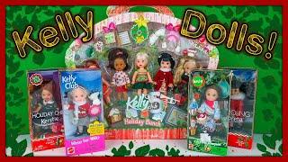 Opening Vintage Christmas Kelly Dolls from the Early 2000's! Kelly Club 5 Holiday Bunch, Kelly Dolls