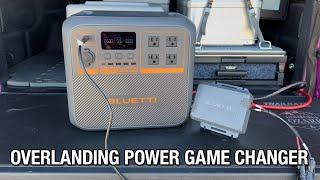 Overlanding Power Game Changer - Bluetti AC180P and Charger 1 DC Charger