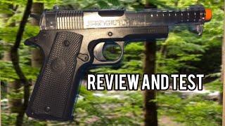 Crosman Stinger P311 Airsoft Gun  Review + Shooting/Range Test