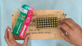 Unboxing Barnaul 9x18 FMJ 94 gr ammo