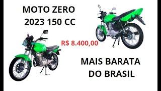 MOTO ZERO 2023 150CC MAIS BARATA DO BRASIL