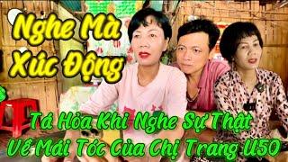 Sự thật về mái tóc của chị trang u50 thật đáng thương