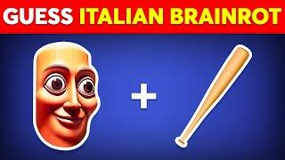 Guess The ITALIAN BRAINROT ANIMALS By Emoji | Tung Tung Sahur, Tralalelo Tralala, Brr Brr Patapim